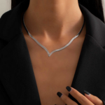 collier ras de cou chic argent 925 femme