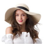 Chapeau paille femme été