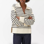 pull marinière blanc femme la selection parisienne