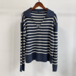 pull marinière bleu femme
