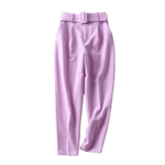 haute avec ceinture femme lavande