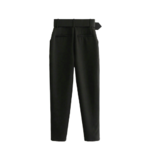 haute avec ceinture femme noir