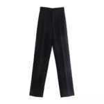 pantalon de tailleur noir chic femme tendance 2022