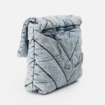 sac à main tendance en jean bleu