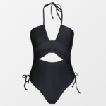 maillot de bain noir une pièce chic femme la selection parisienne
