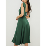 robe longue chic verte femme la selection parisienne eshop