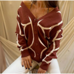 cardigan gilet tendance automne hiver 2022 marron