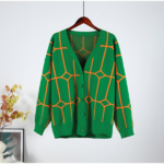 gilet vert femme original chic