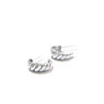 boucles doreilles anneaux chic argent pas chères en ligne