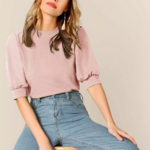 blouse rose tendance femme