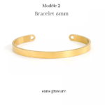 bracelet jonc gravure personnalisée boutique bijoux en ligne