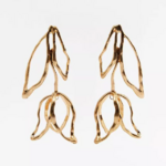 boucles doreilles pendantes rétro fleurie bohème