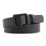 ceinture noire femme boucle carrée