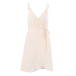 robe à bretelles en gaze de coton beige écru femme tendance été