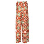 Pantalon de tailleur imprimé hippie chic femme