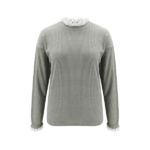 pull gris tendance 2023 femme