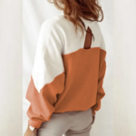 pull à col rond dos ouvert femme