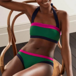 maillot de bain deux pièces tendance femme pas cher