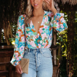 chemisier floral femme tendance