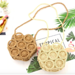 Sac à main paille tissé bandoulière