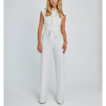 combinaison blanche chic femme