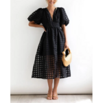 robe de soirée vintage noire