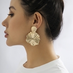 Boucles-d-oreilles-coquillage-pliss-en-m-tal-bijoux-europ-ens-et-jeunesse-personnalis-s-eau
