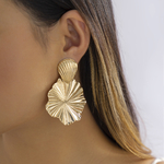 Boucles-d-oreilles-coquillage-pliss-en-m-tal-bijoux-europ-ens-et-jeunesse-personnalis-s-eau