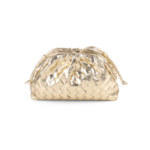 mini sac à main doré femme en cuir