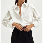 chemisier blanc chic femme
