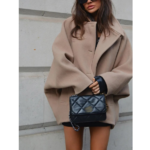 manteau chic court laine cachemire