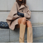 manteau court chic
