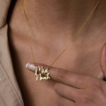 collier 2 prénoms personnalisés