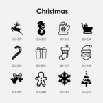 bijou gravé symbole noël