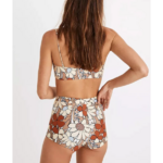 maillot de bain deux pièces bandeau culotte haute