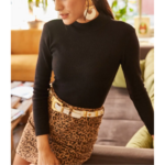 pull noir intemporel chic femme