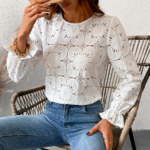 blouse dentelle tendance printemps 2024