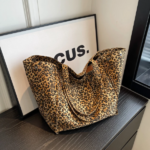 grand sac cabas léopard chic