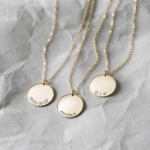 collier message personnalisage