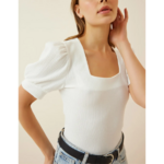 haut blanc tendance femme