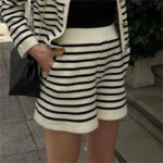 short marinière femme