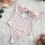 maillot de bain monokini femme une pièce montmartre rose imprimé 1
