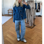Chemise en jean tendance