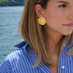 Boucles d'oreilles Coquillage tendance