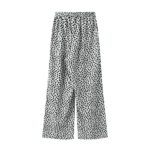 pantalon évasé imprimé femme