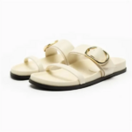 mules blanches