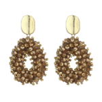 boucles doreilles fantaisie perles