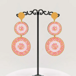 boucles doreilles perles de riz