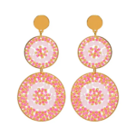 perles de riz roses