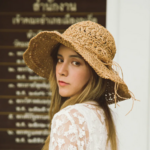 chapeau de paille fait main